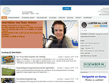Tablet Screenshot of nieuwesite.meerradio.nl